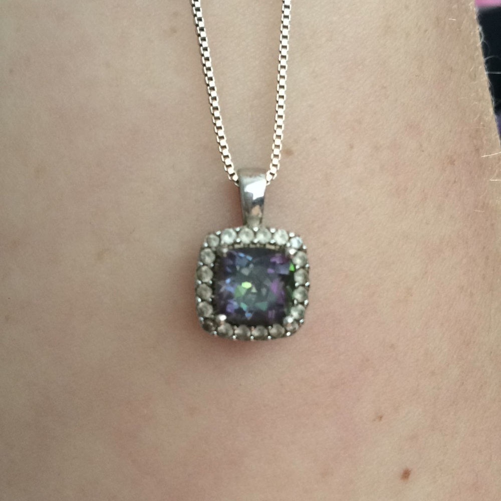 Alexandrite necklace